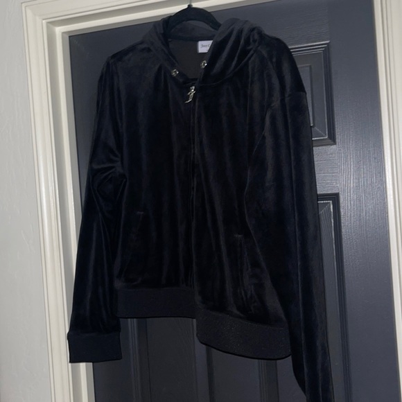 Juicy Couture OG Big Bling Velour Hoodie - Picture 3 of 4